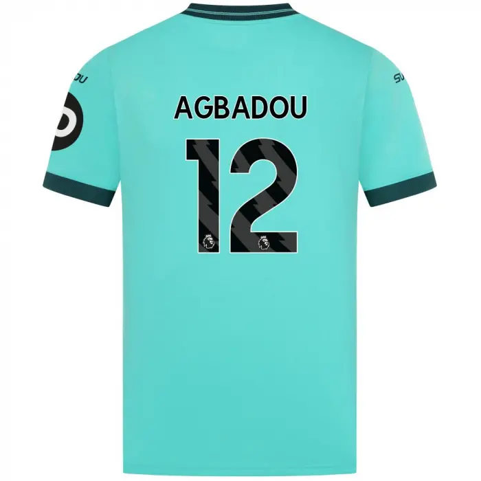 Wolverhampton Wanderers Shirt Store | 2025-26 Wolves Away Shirt – Adult AGBADOU 12 Collection Wolverhampton Wanderers Official Gear